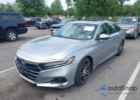 2021 Honda Accord Touring z USA, uszkodzony, nr VIN 1HGCV2F96MA025955